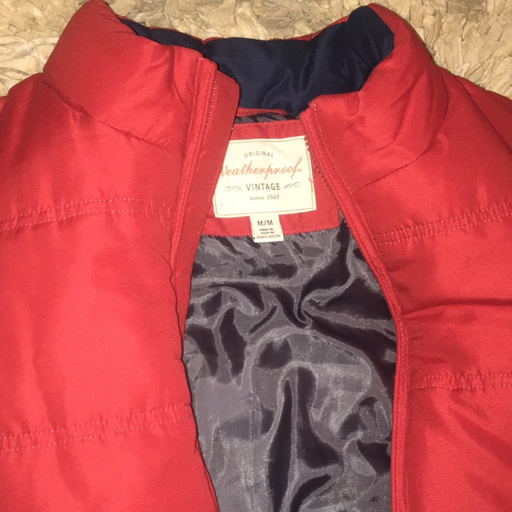 Two Vintage Wool Vest